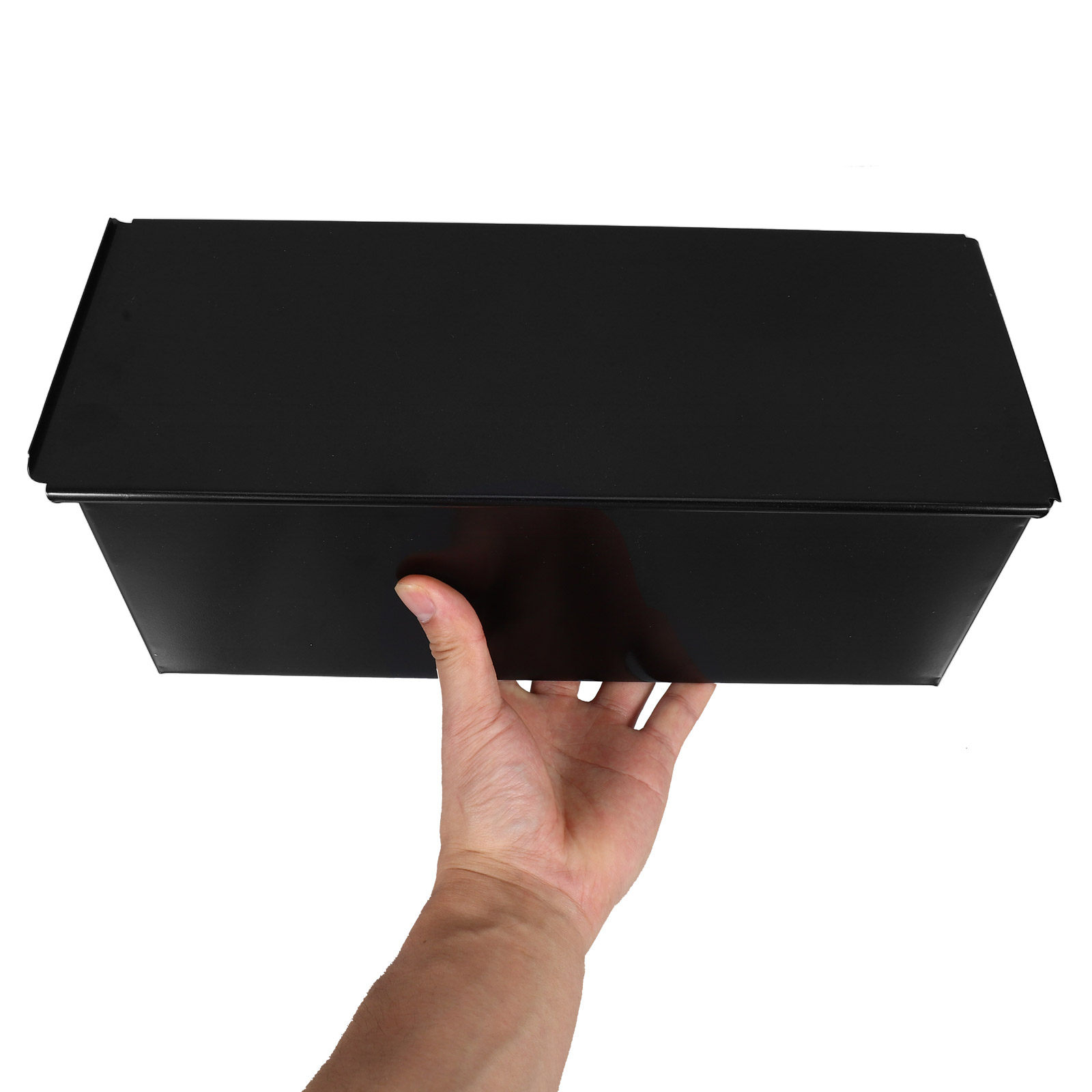 Kitchen Baking Pan - 1 Adet Siyah Kapaklı Yapışmaz Ekmek