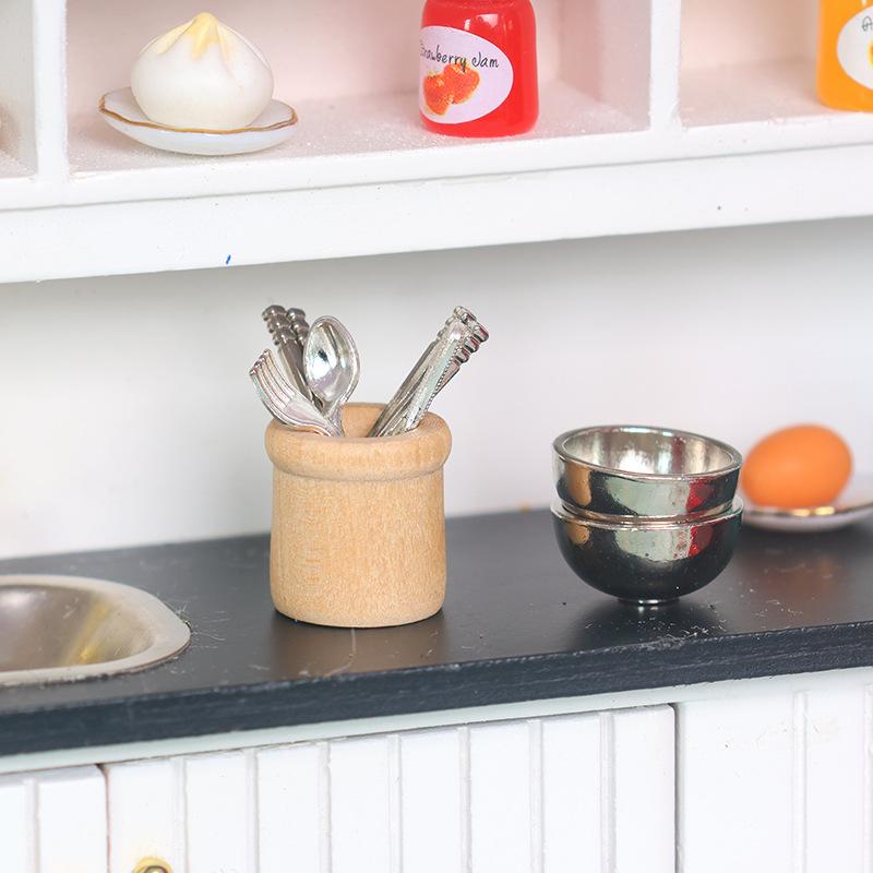 Kitchen Utensils - Minyatür Mutfak Gereçleri Seti 1:12 Ölçekli