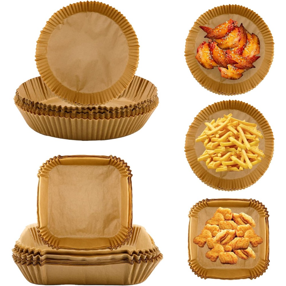 Kitchen Baking Paper - 50/100 adet hava fritöz tek kullanımlık