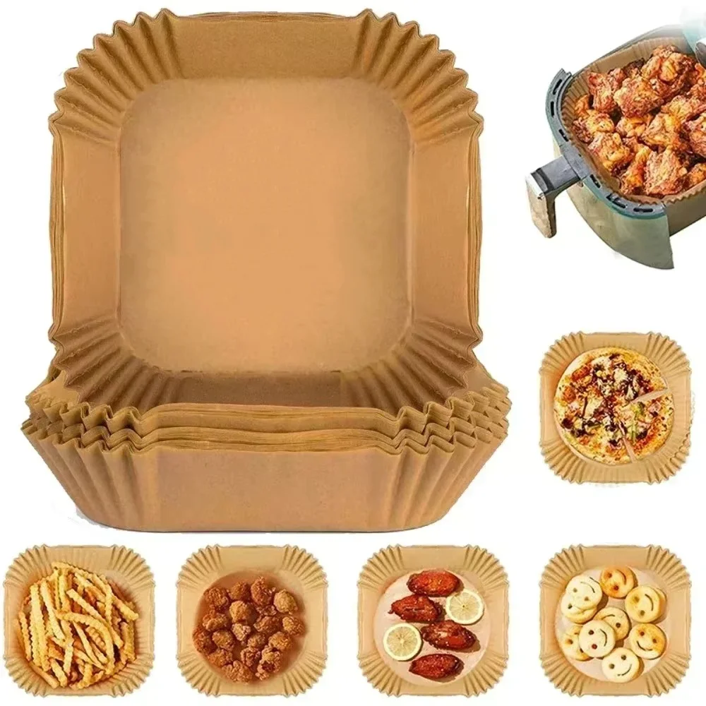 Kitchen Baking Paper - 50/100 adet hava fritöz özel kağıt