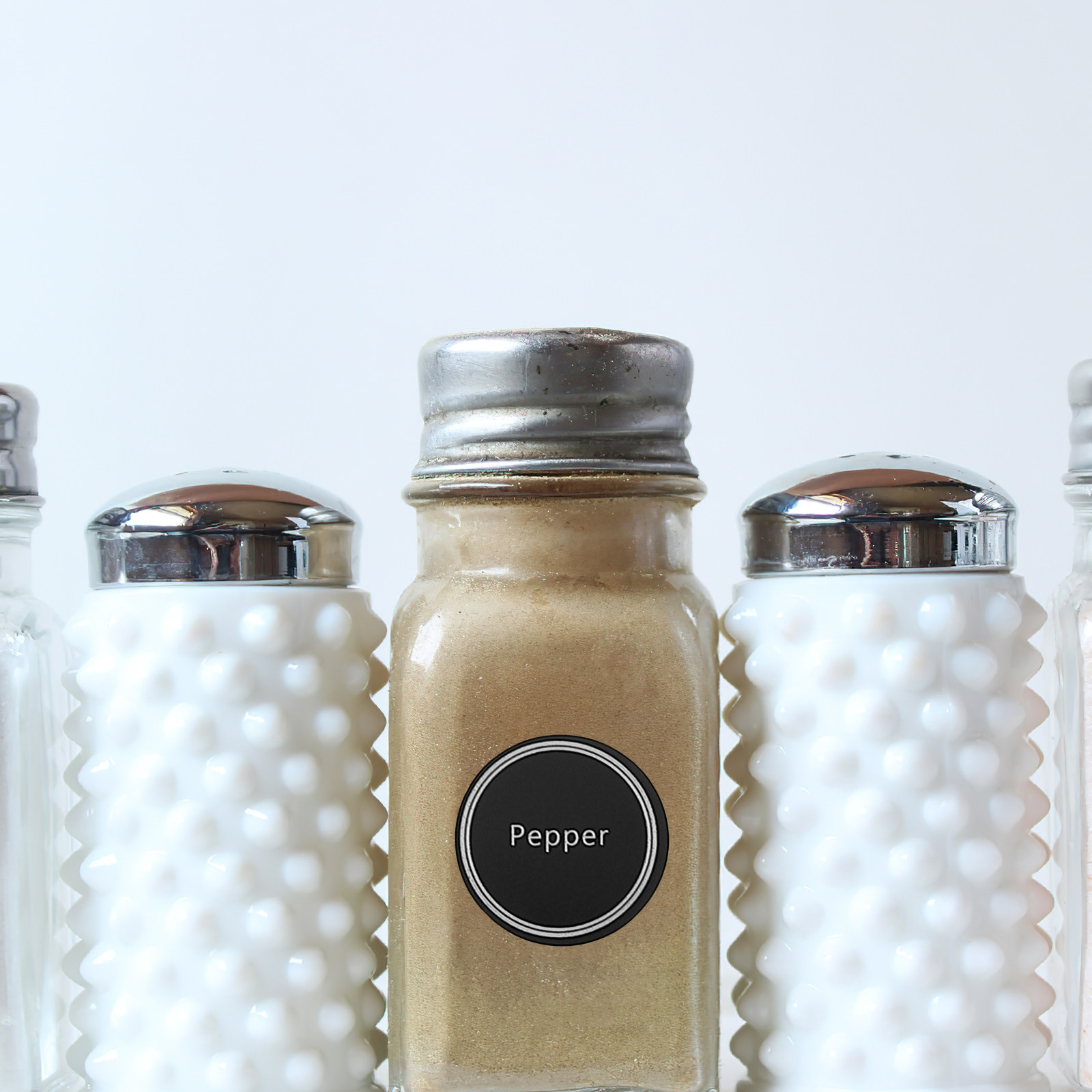 Kitchen Baking Organization - 13 Adet Siyah Tahta Etiketi -