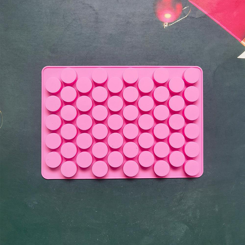 Kitchen Baking Pan - Silindir Şeklinde Silikon Kalıp Sabun Kalıbı