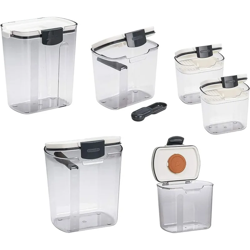 Kitchen Baking Organization - Prepworks ProKeeper 6 PC Mutfak Şeffaf