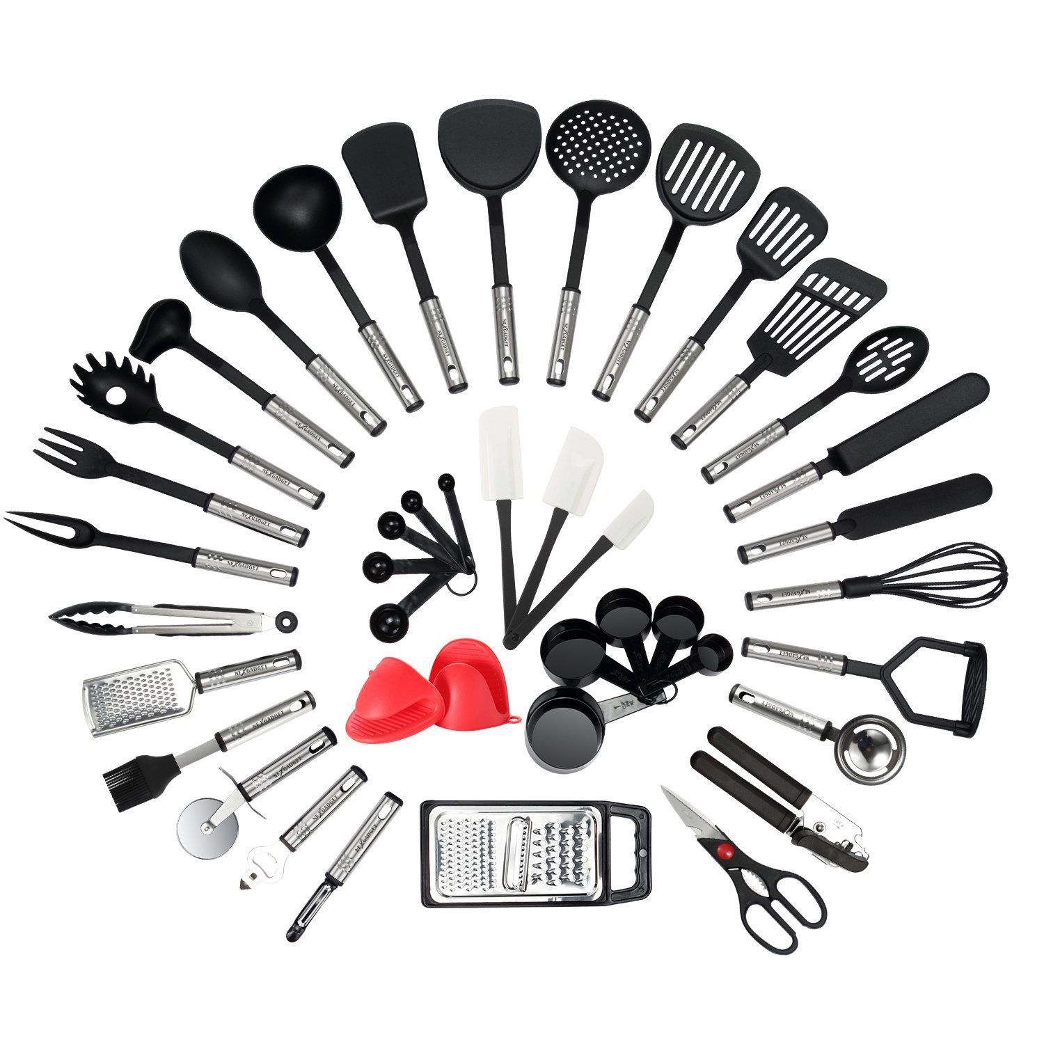 Kitchen Utensils - Sıcak Fırsat 42 Parça Yapışmaz Isıya