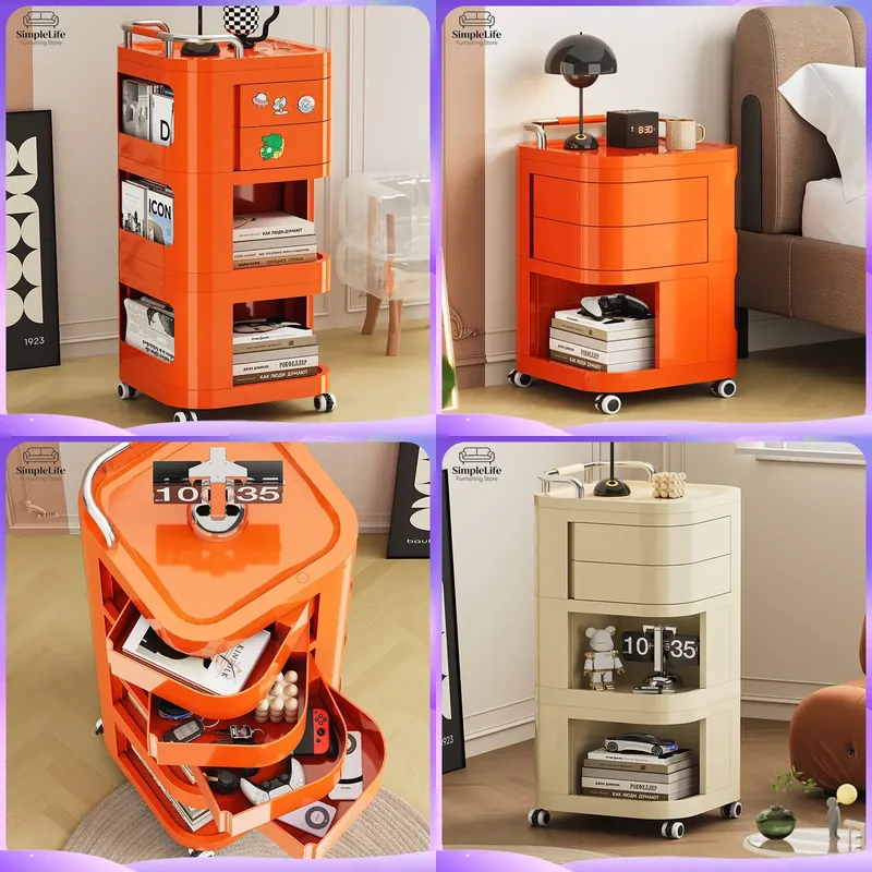 Kitchen Baking Station - Tekerlekli Mutfak Arabası, Yemek Pişirme ve