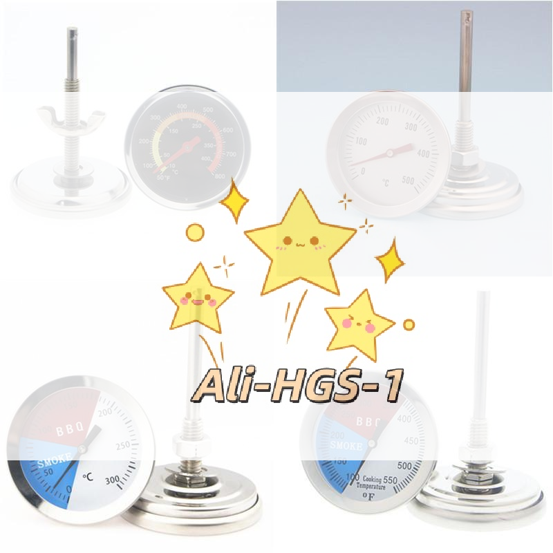 Oven Thermometer Analog - Izgara Termometresi Analog 52/54mm Büyük Kadran