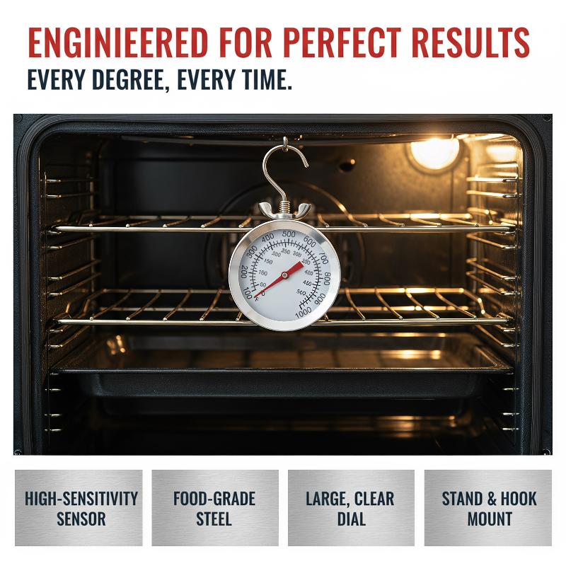 Izgara Termometresi 0-500 ℃    - Oven Thermometer Analog incelemesi ve fiyatı