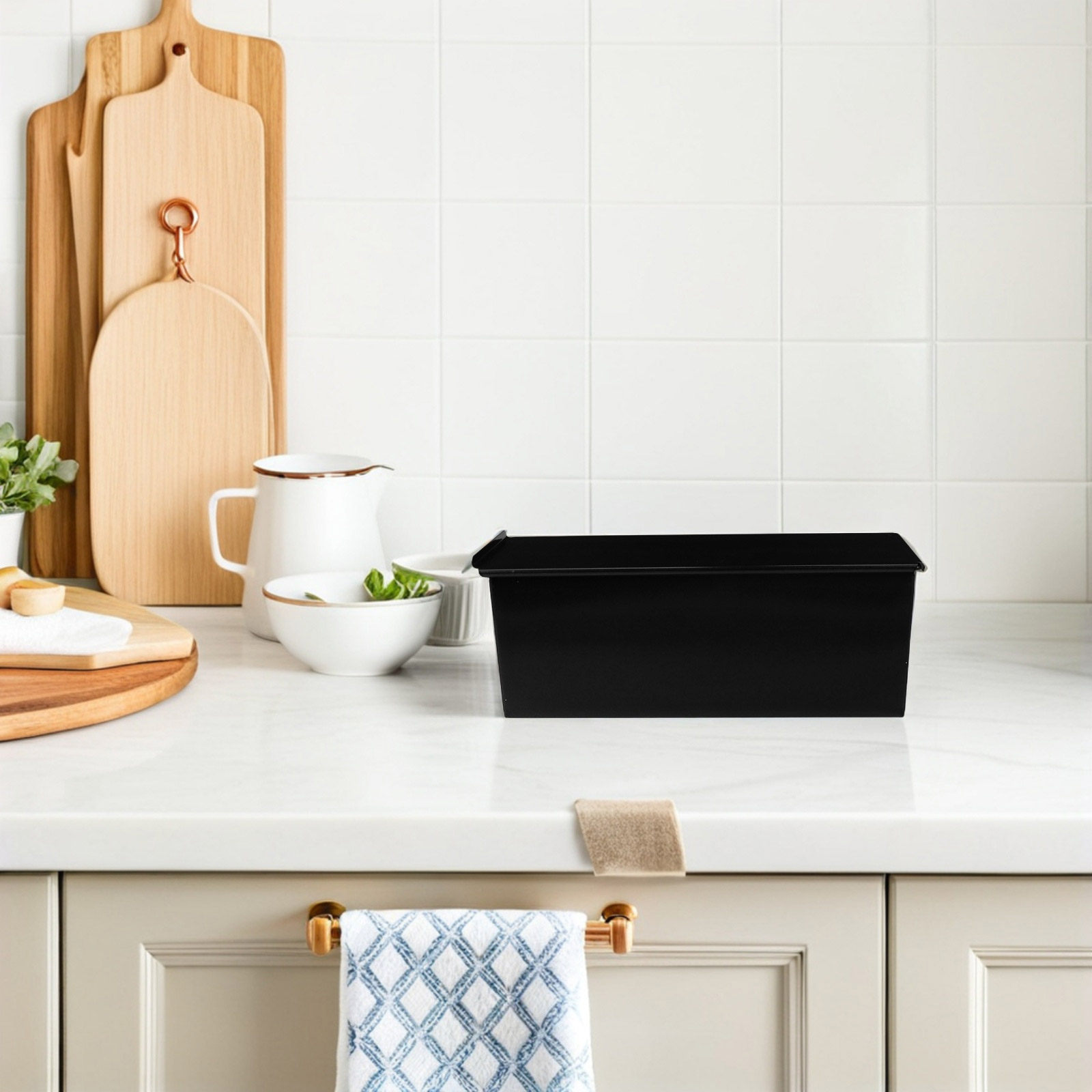 1 Adet Siyah Kapaklı Yapışmaz  - Kitchen Baking Pan incelemesi ve fiyatı
