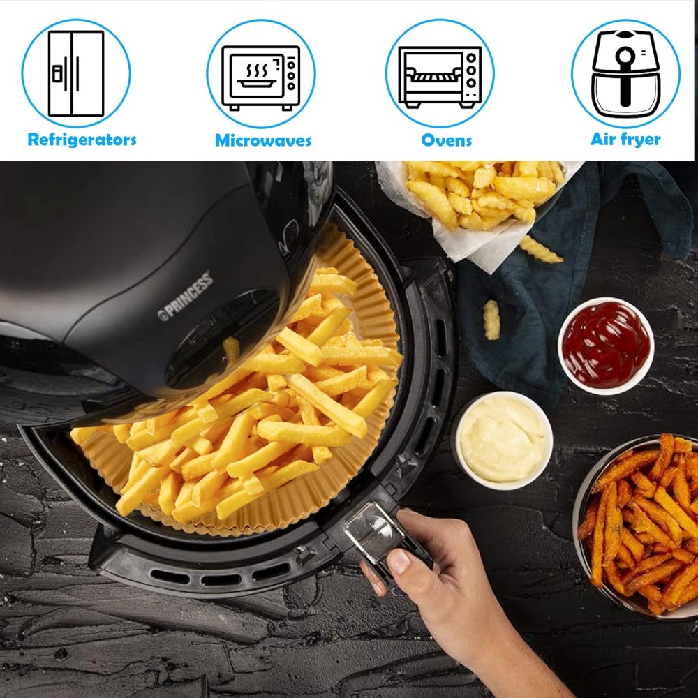 50/100 adet hava fritöz tek ku - Kitchen Baking Paper incelemesi ve fiyatı