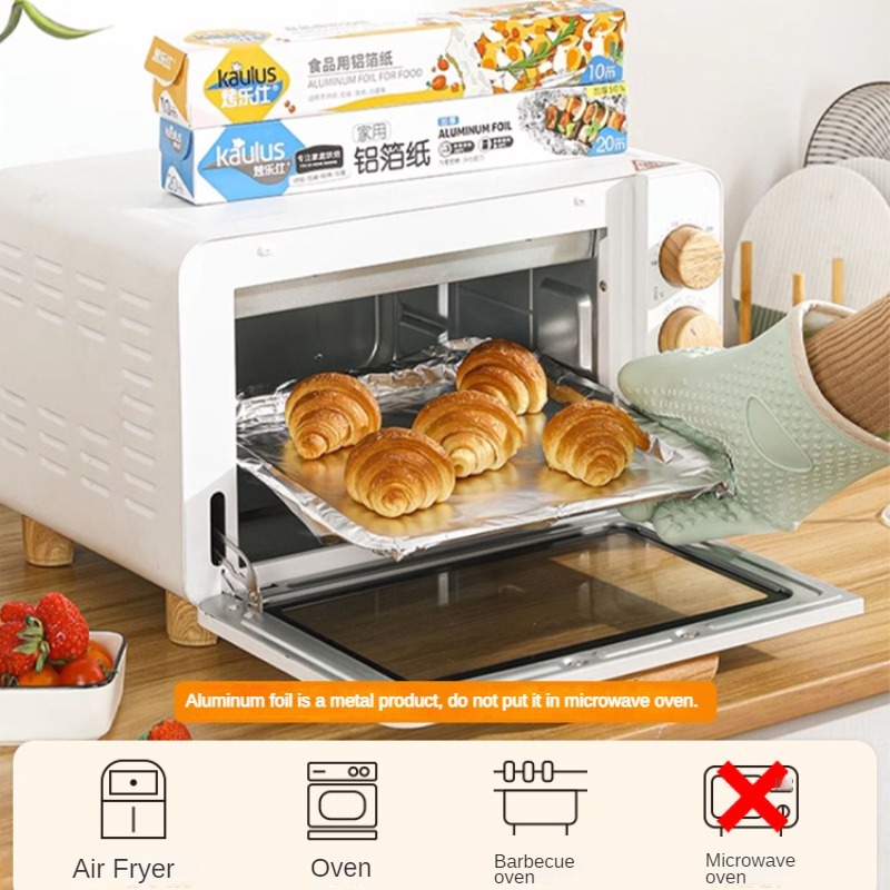 Zackoo 10/20/40 M Alüminyum Fo - Kitchen Baking Paper incelemesi ve fiyatı