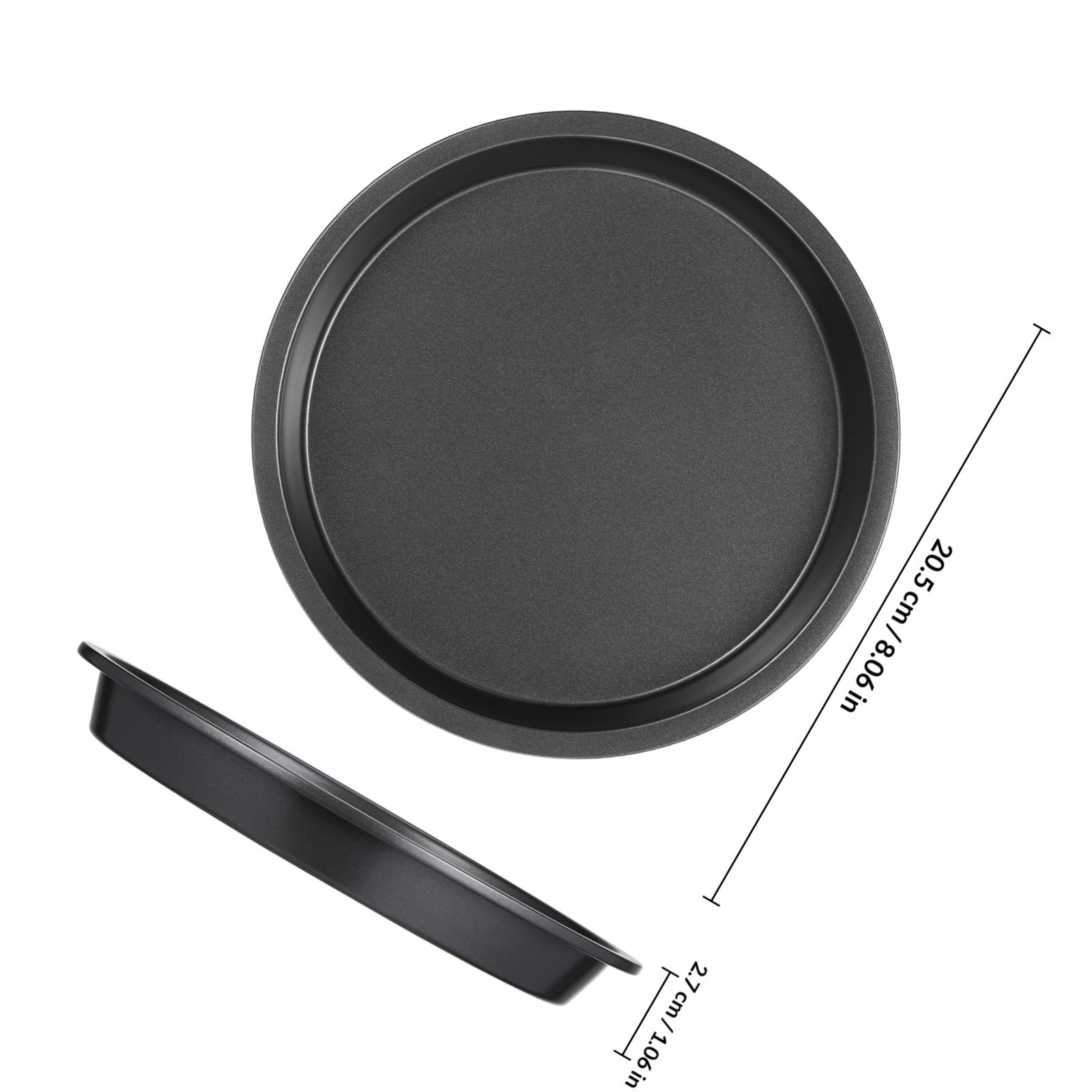 Yuvarlak Karbon Çelik Pizza Ta - Kitchen Baking Pan incelemesi ve fiyatı