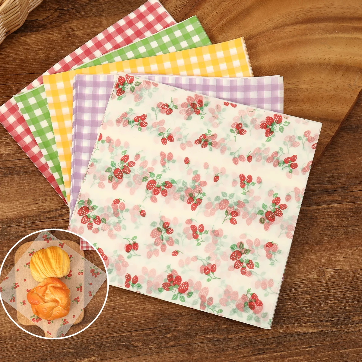 50 adet yağa dayanıklı ambalaj - Kitchen Baking Paper incelemesi ve fiyatı
