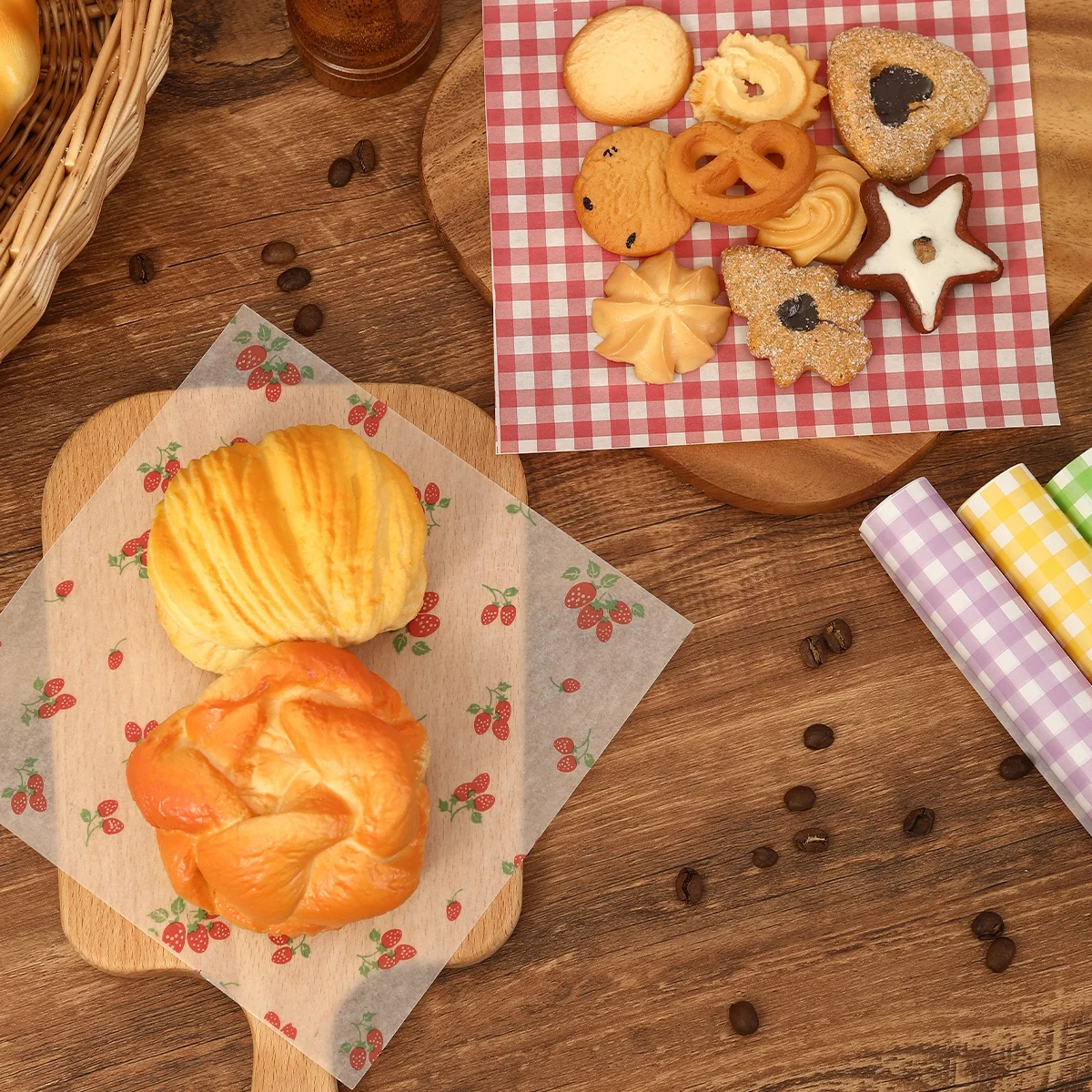 50 adet yağa dayanıklı ambalaj - Kitchen Baking Paper incelemesi ve fiyatı